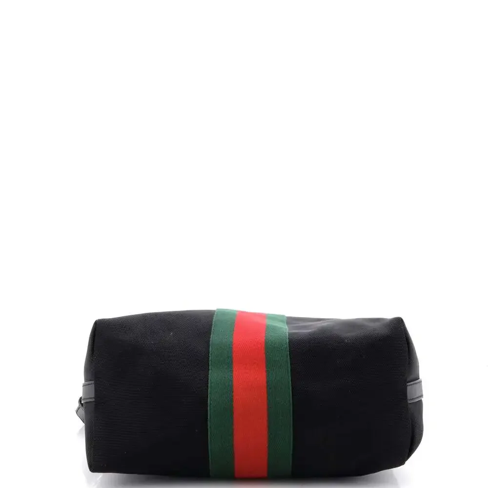 Gucci Web Zip Tote Techno Canvas Medium #226317G12B - Picture 4 of 7